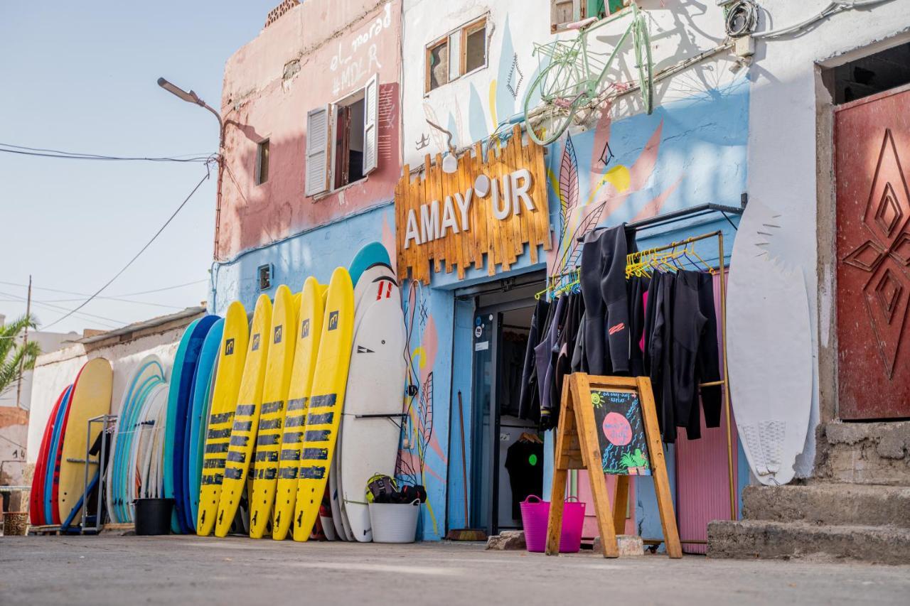 Amayour Surf Hostel Taghazout Ngoại thất bức ảnh